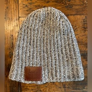 Love your melon beanie gray